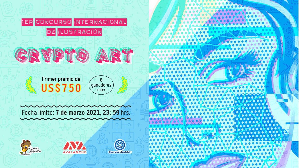 Primer Concurso de ilustración digital Crypto Art