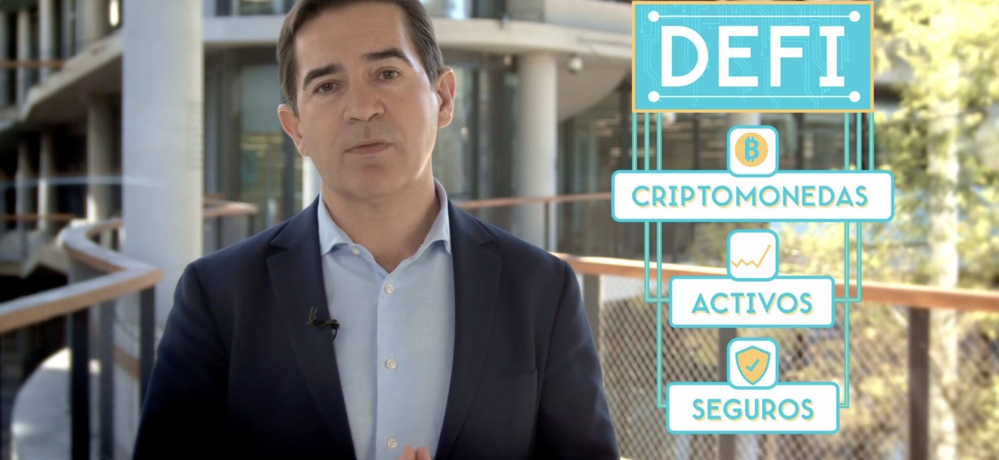 El presidente de BBVA apuesta por las finanzas descentralizadas (DeFi)