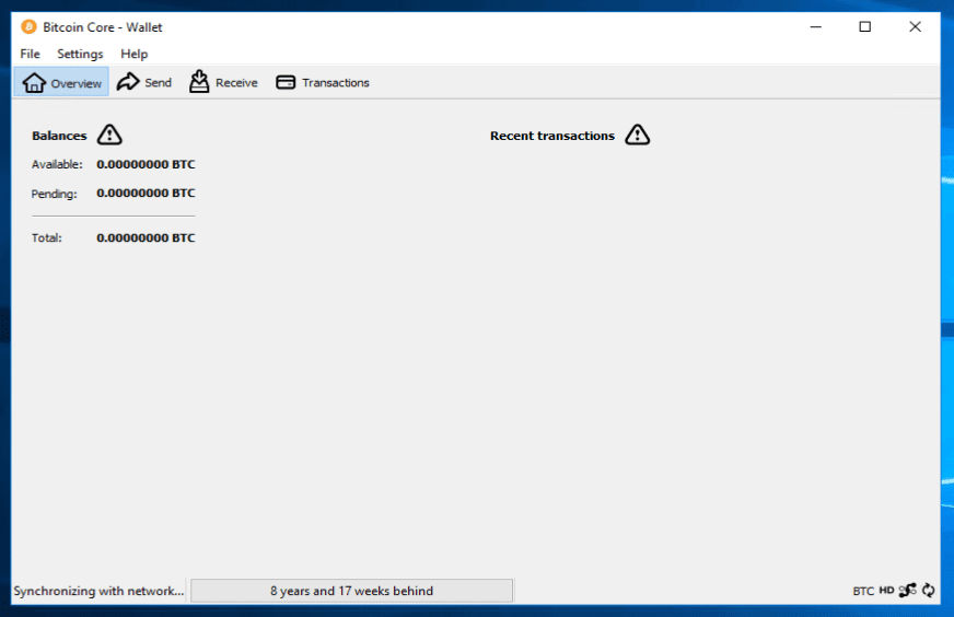 Instalar un nodo de Bitcoin