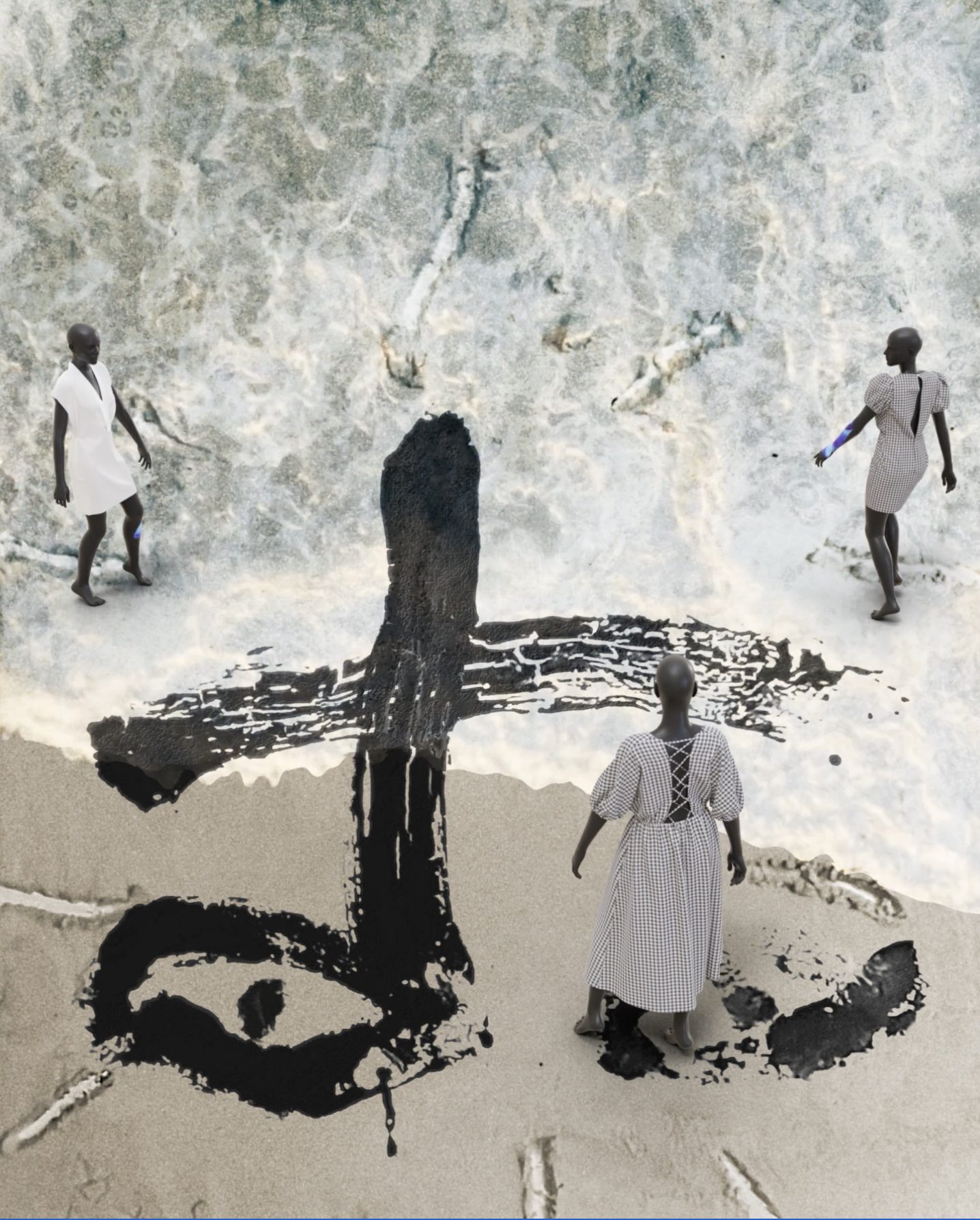 Marcos Tamargo reinterpreta a Tàpies en NFT de Mango en Nueva York