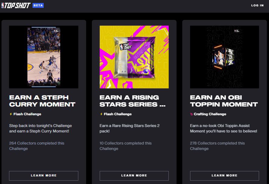 NBA Top Shot mercado nft