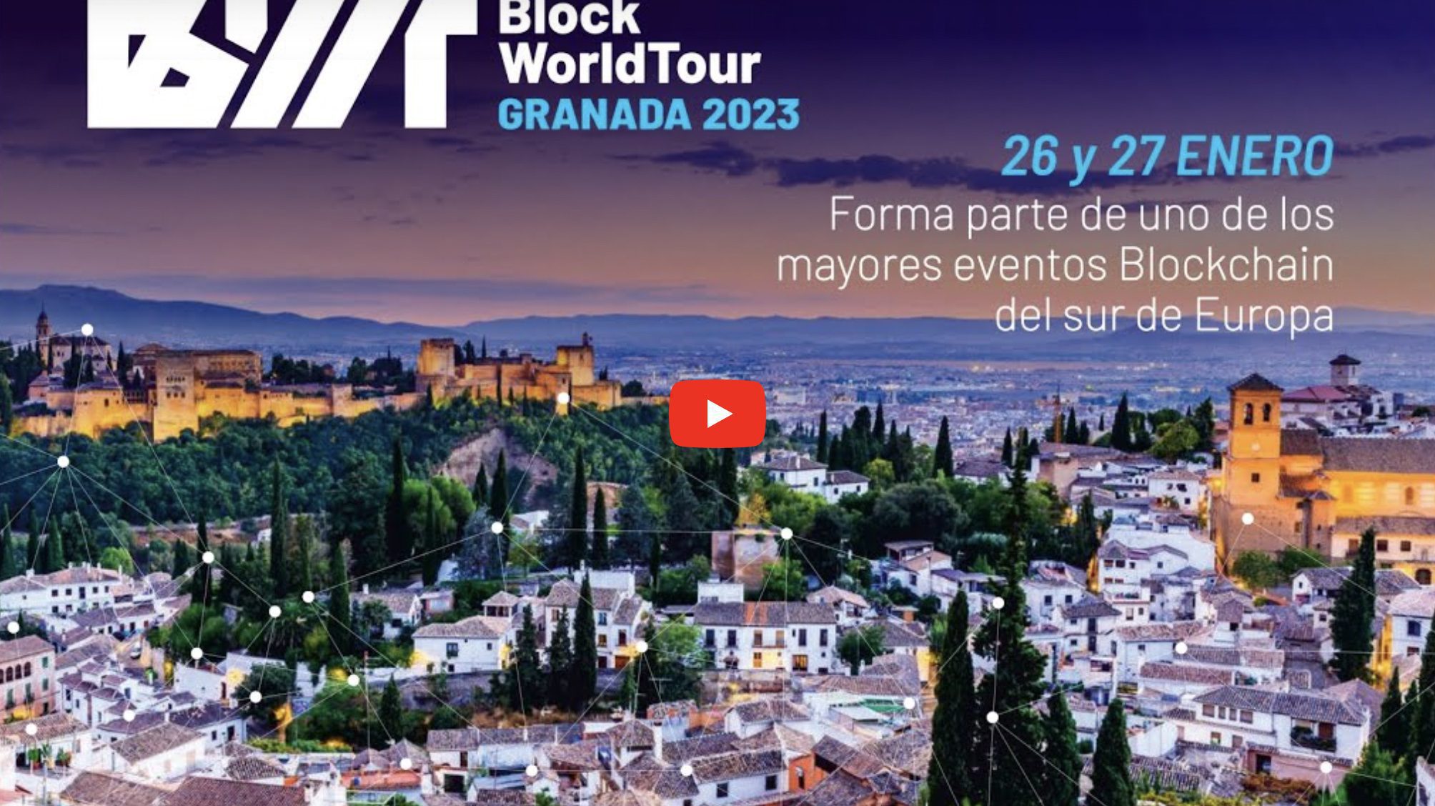 Mañana empieza en Granada Block World Tour, evento pionero blockchain de España