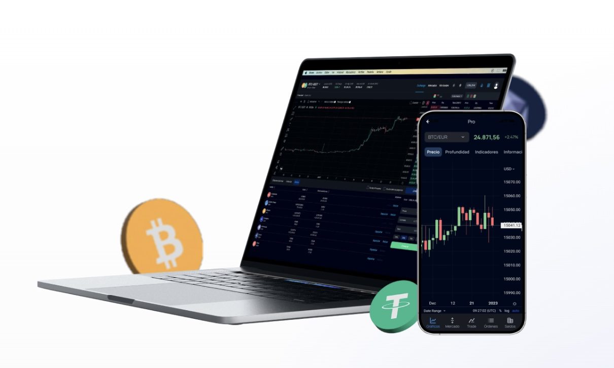 Bit2Me lanza su plataforma de trading profesional en móviles