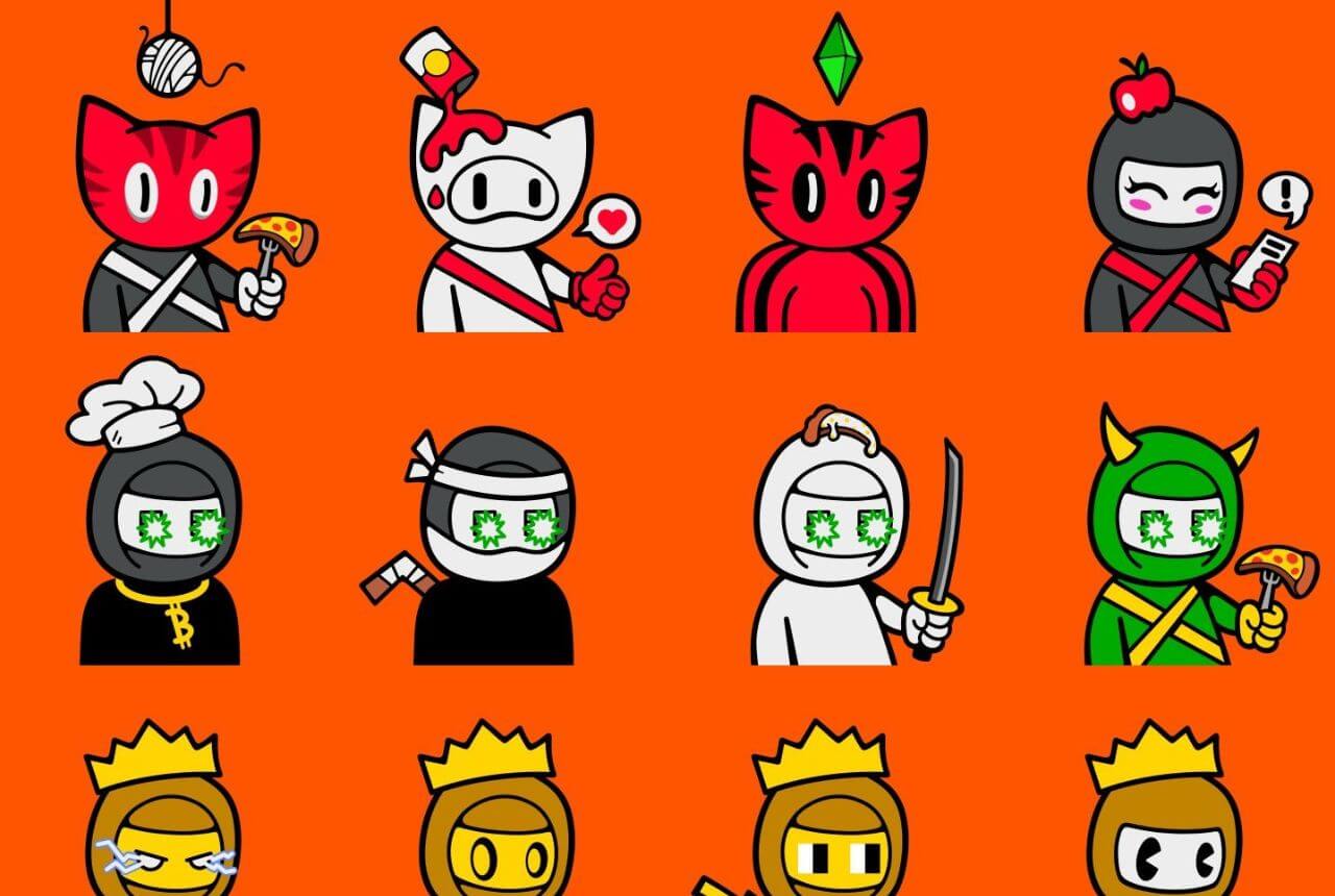 Conoce Ninjalerts y su colección Ordinals 'Pizza Ninjas' subastada en Sotheby's
