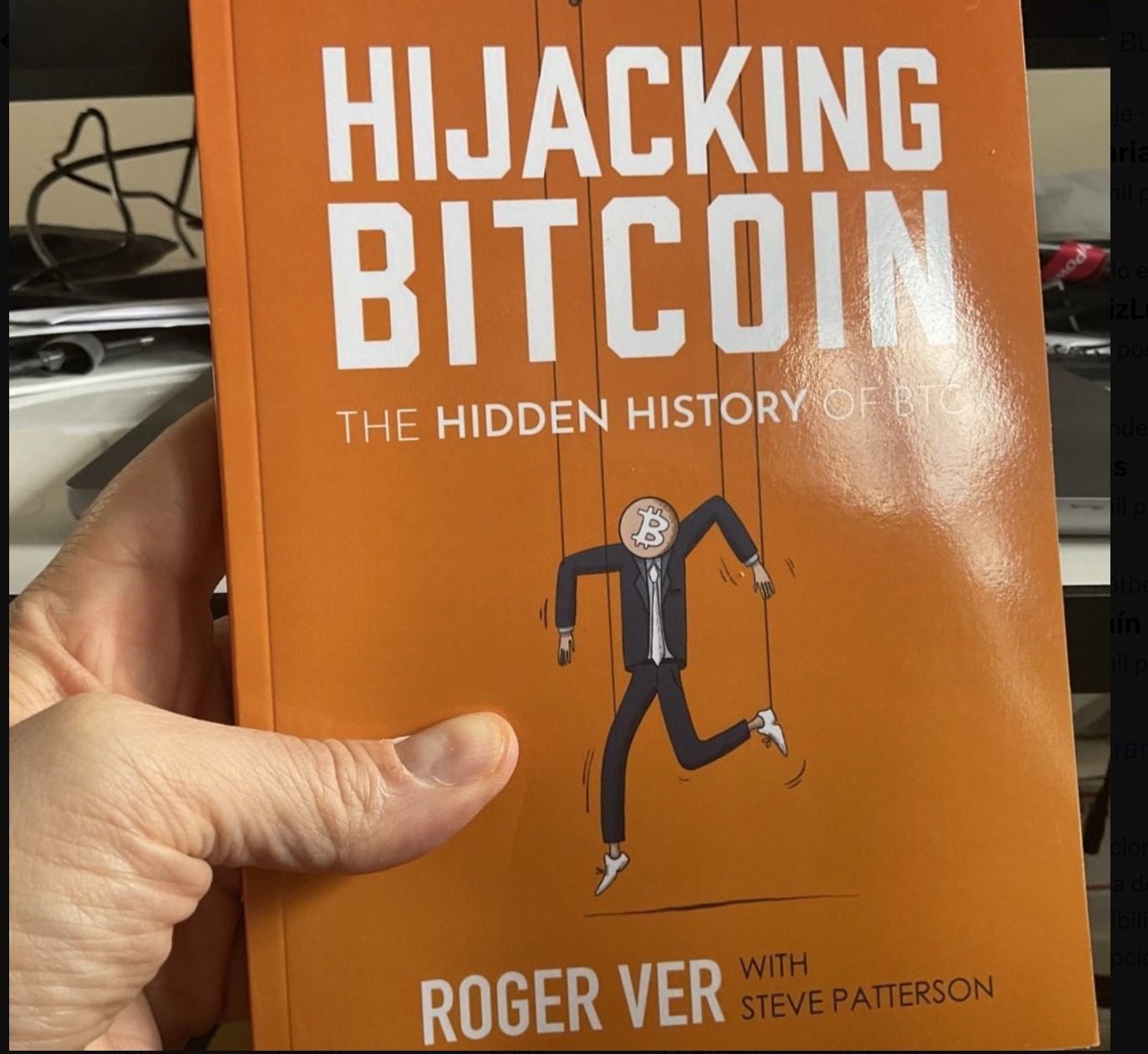Roger Ber denuncia en su libro el secuestro de Bitcoin por las élites