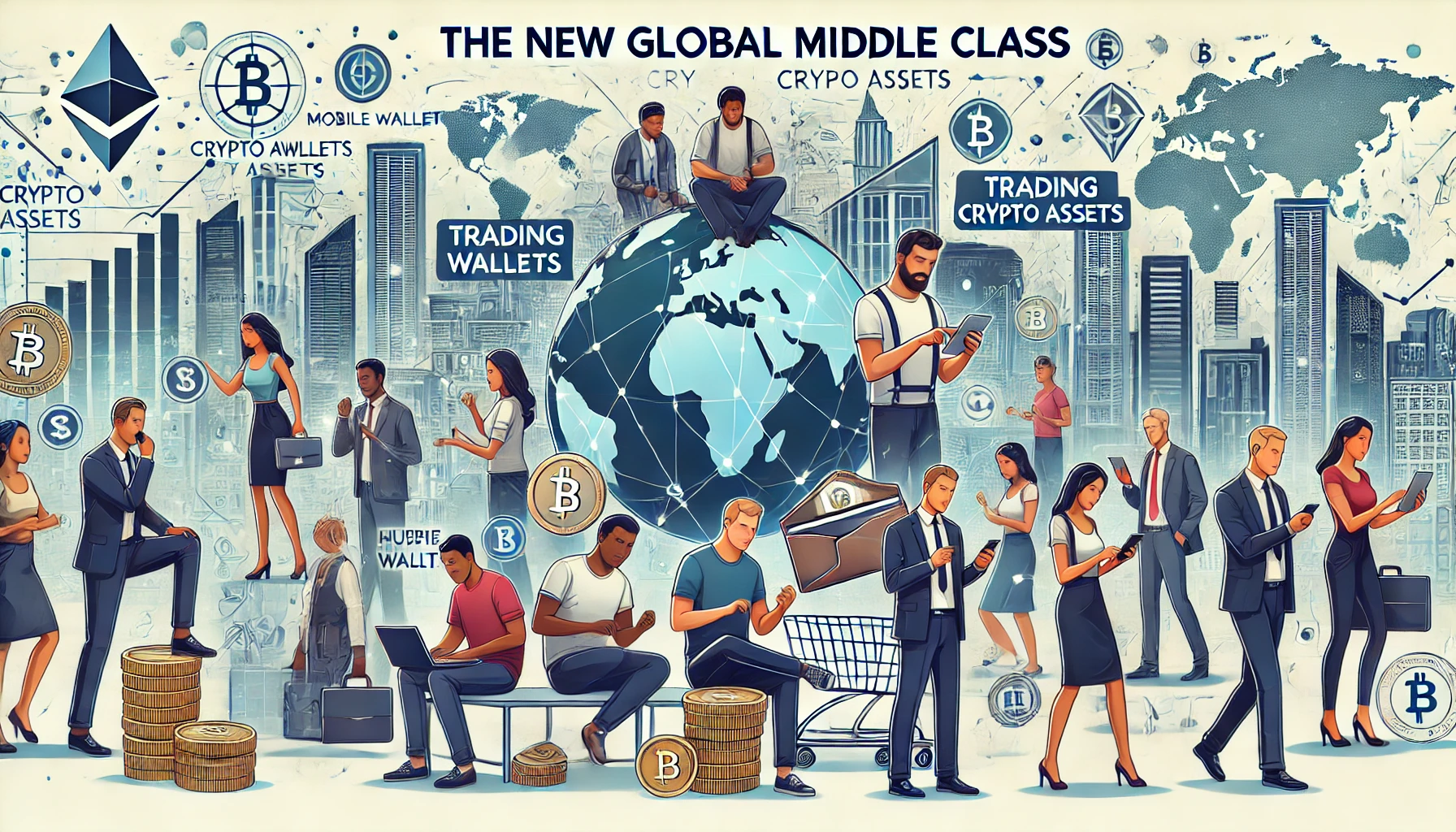 Criptoactivos y la nueva clase media mundial