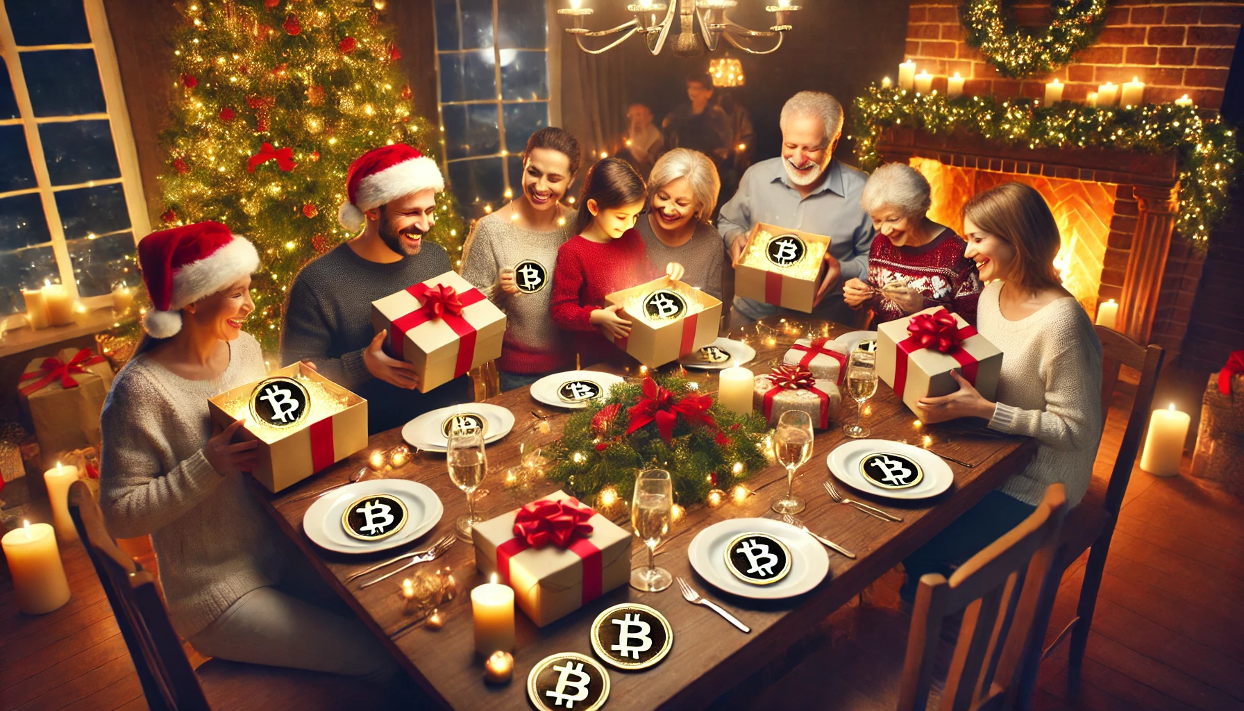 Regalar Bitcoin en Navidad puede cambiar la vida de quien lo recibe