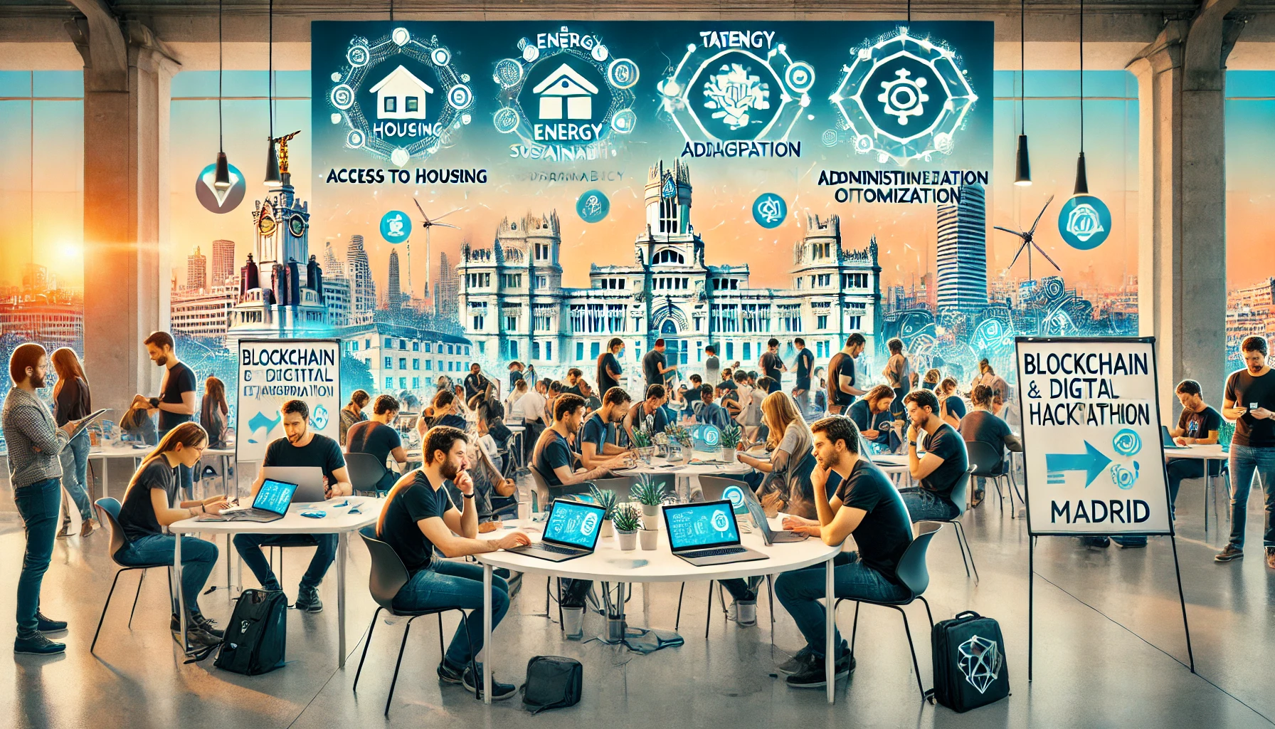 El I Hackathon Nacional de Blockchain de Madrid reparte 40.000 € en premios