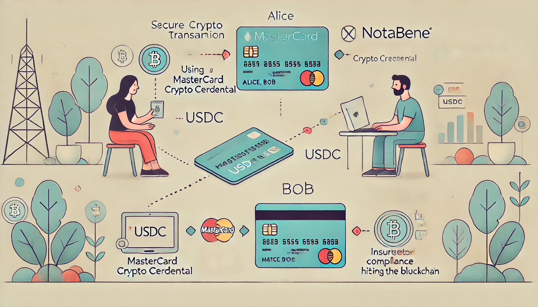 Mastercard y Notabene hacen más fácil y seguro operar en cripto