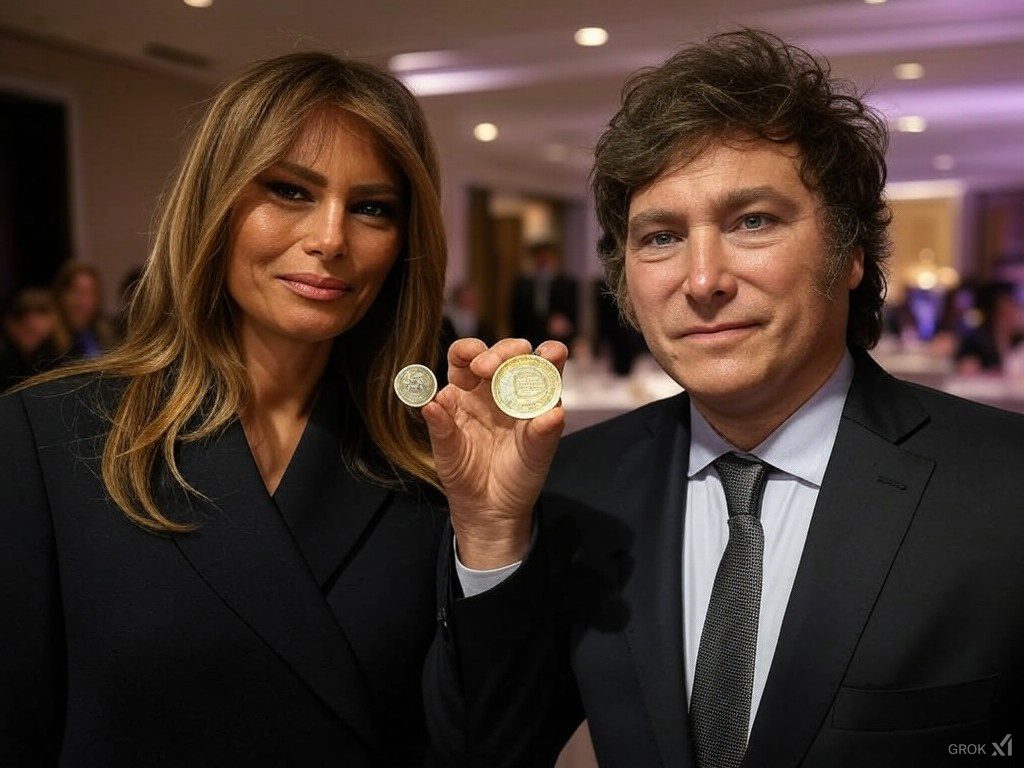 La cripto de Milei y Melania comparten equipo, según Bubblemaps