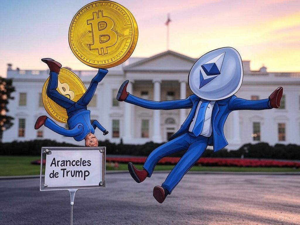 Los aranceles de Trump agravan las pérdidas millonarias de la criptomonedas