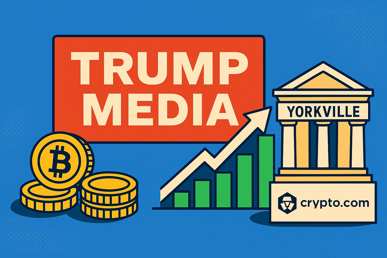 Trump Media lanza ETF global con Crypto.com y Yorkville