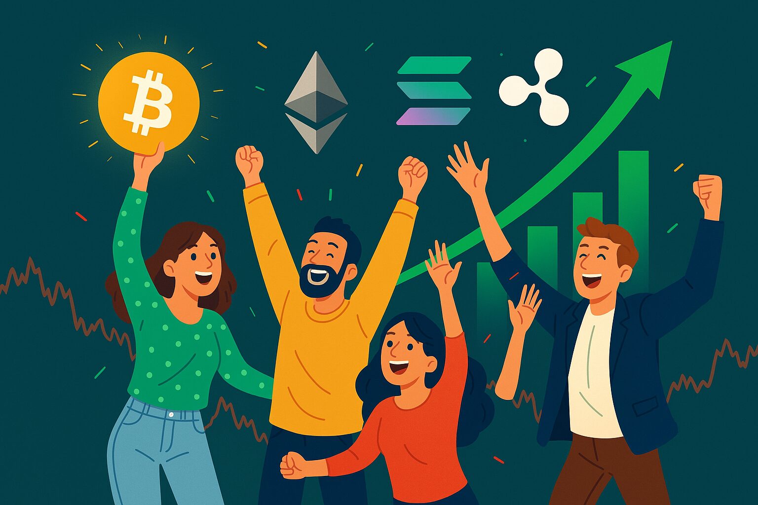 El mercado cripto rebota con fuerza tras la pausa arancelaria
