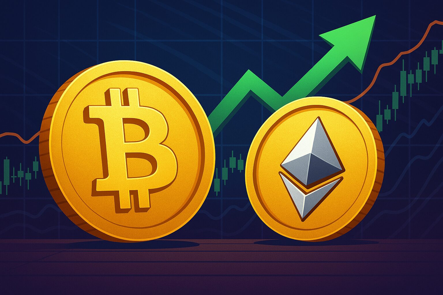 El rally de bitcoin y Ethereum impulsa a las altcoins