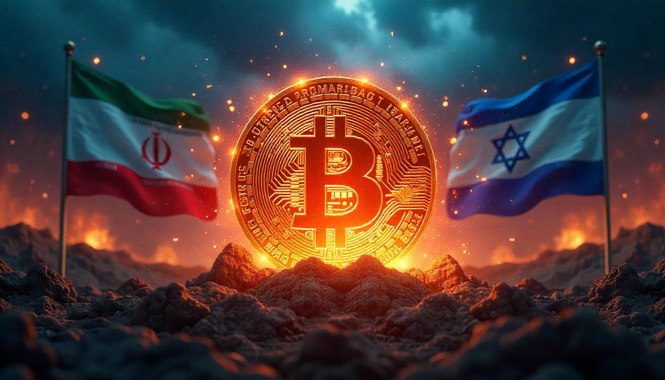 Bitcoin se reciente en medio de la escalada Irán-Israel-Estados Unidos