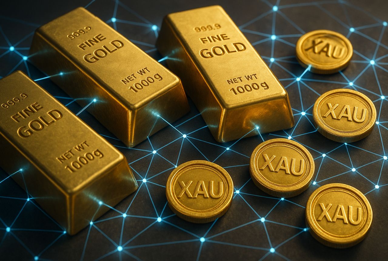 Oro tokenizado con blockchain alcanza máximos históricos