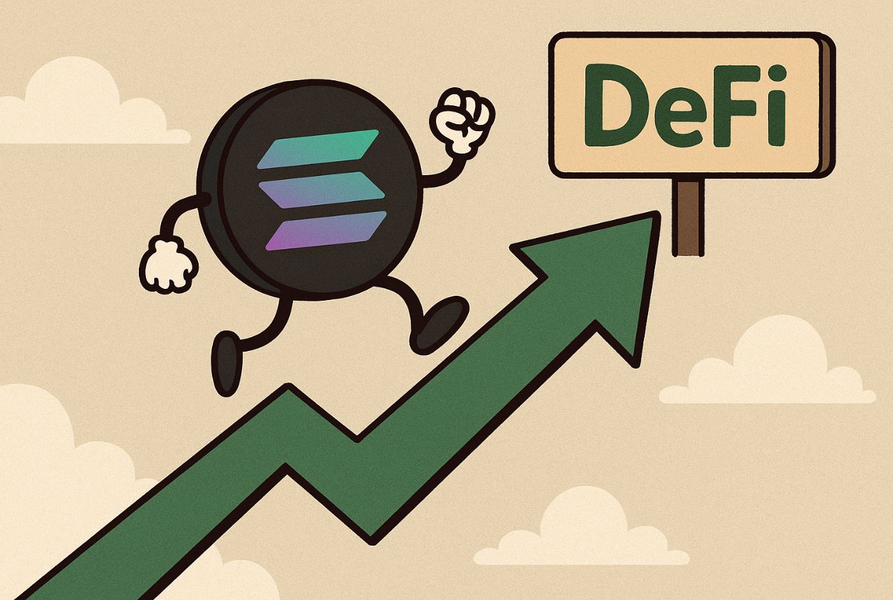 Dinero DeFi en Solana registra nuevo máximo histórico