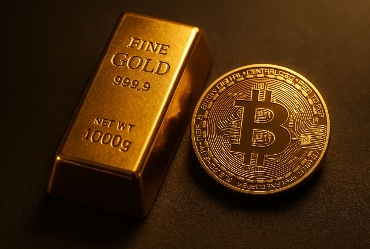 Por qué el auge del oro será positivo para bitcoin, según Bitwise