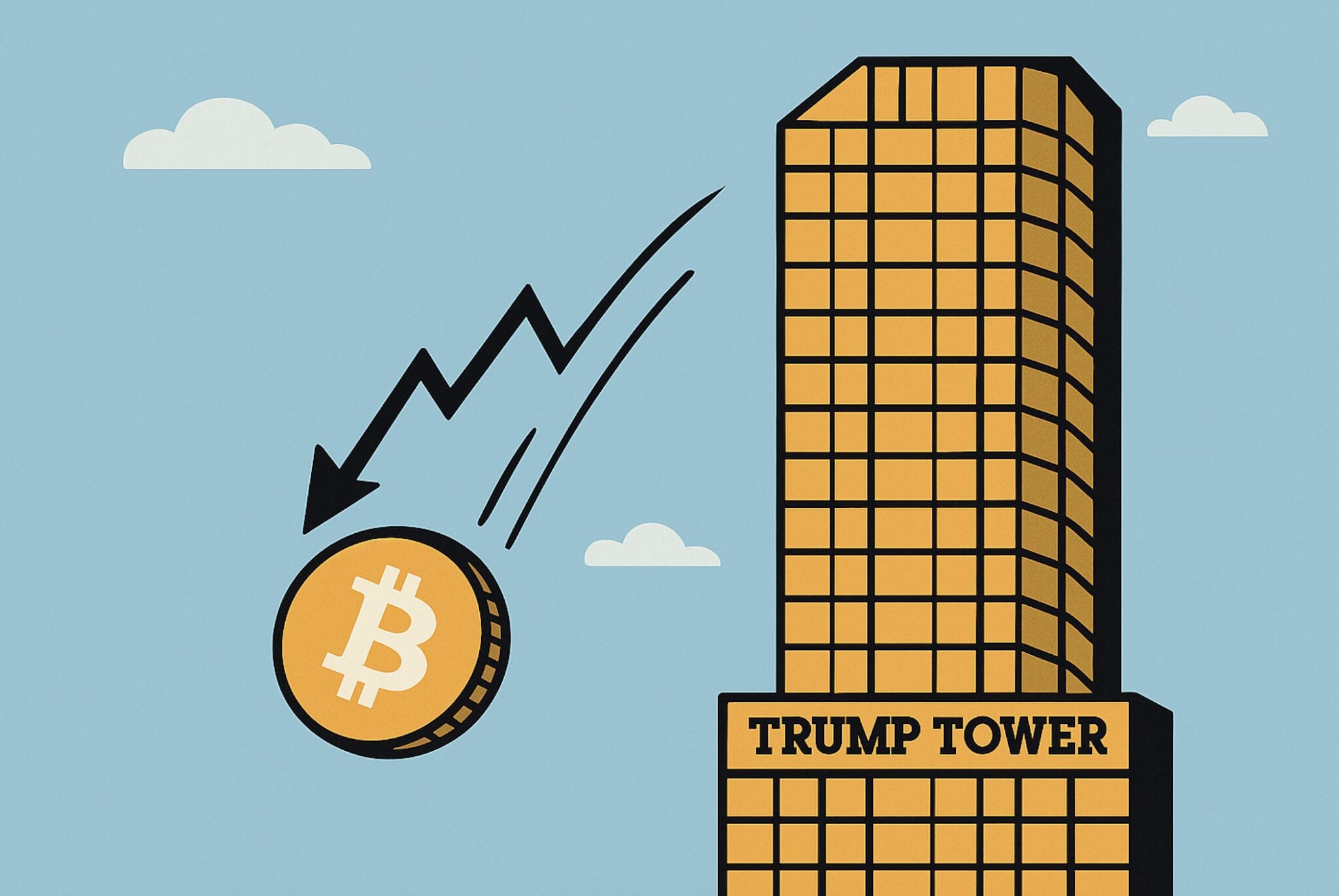 Trump desata ola de ventas por aranceles a China: Bitcoin cae 8% y Ethereum 11%