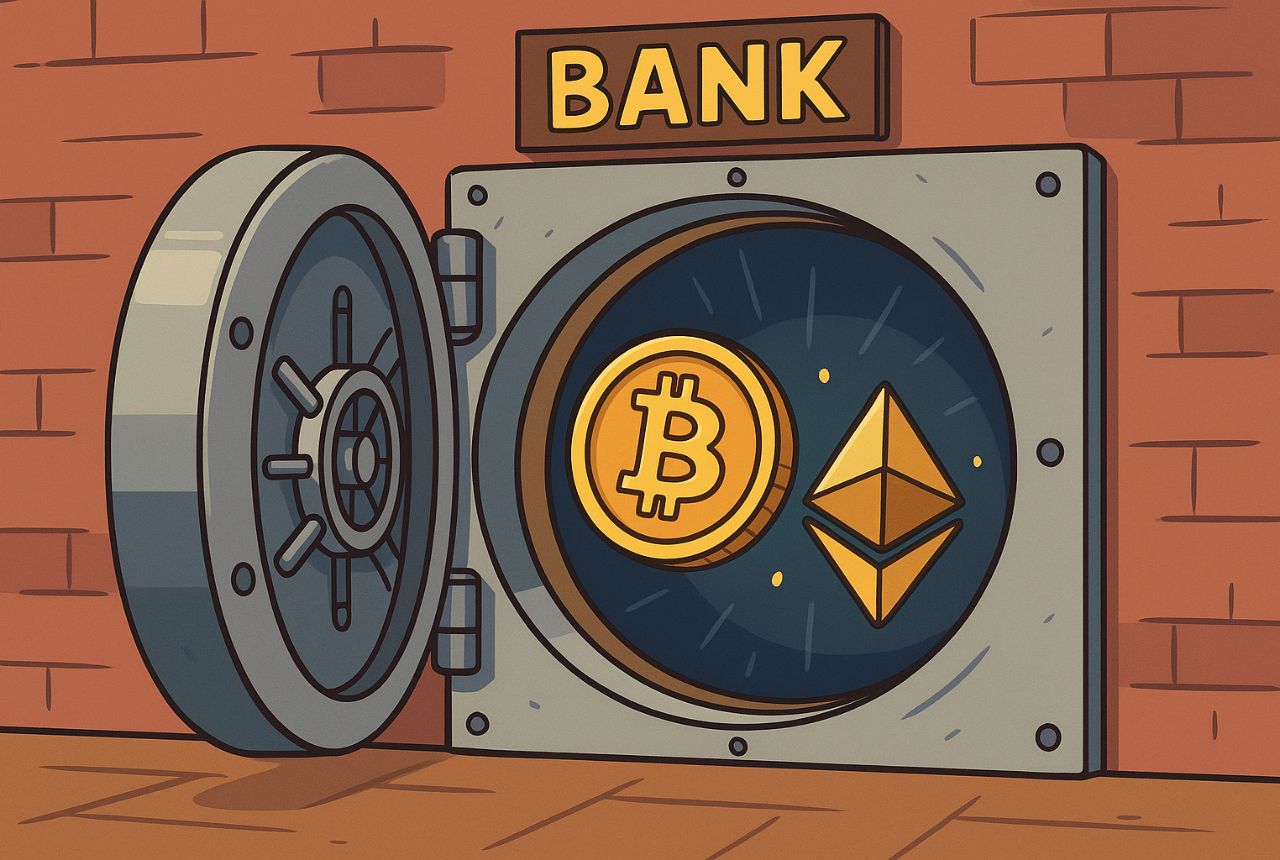 Bancos de EEUU pueden mantener criptomonedas para pagar comisiones