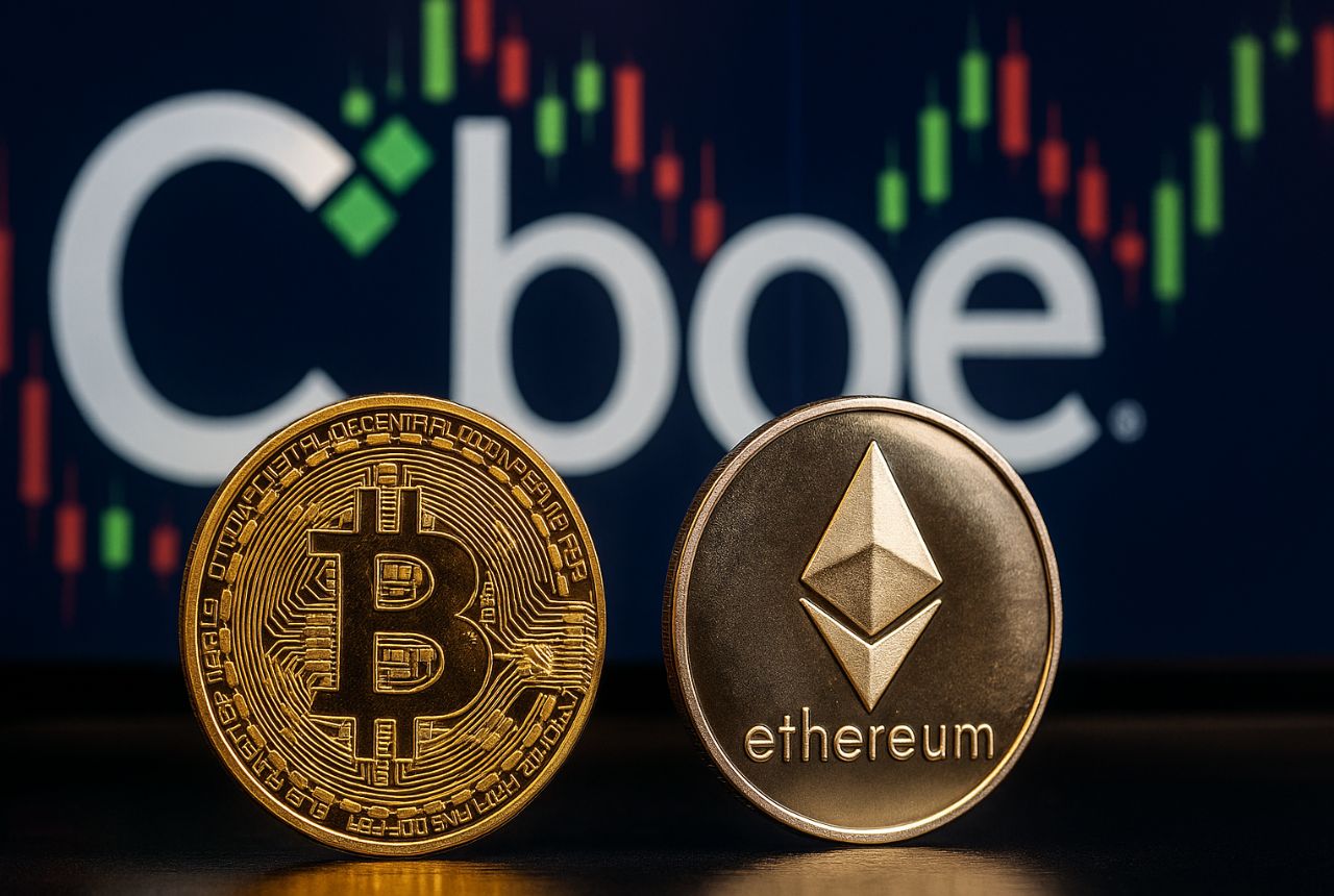 Bolsa CBOE lanzará futuros perpetuos de bitcoin y Ethereum en diciembre