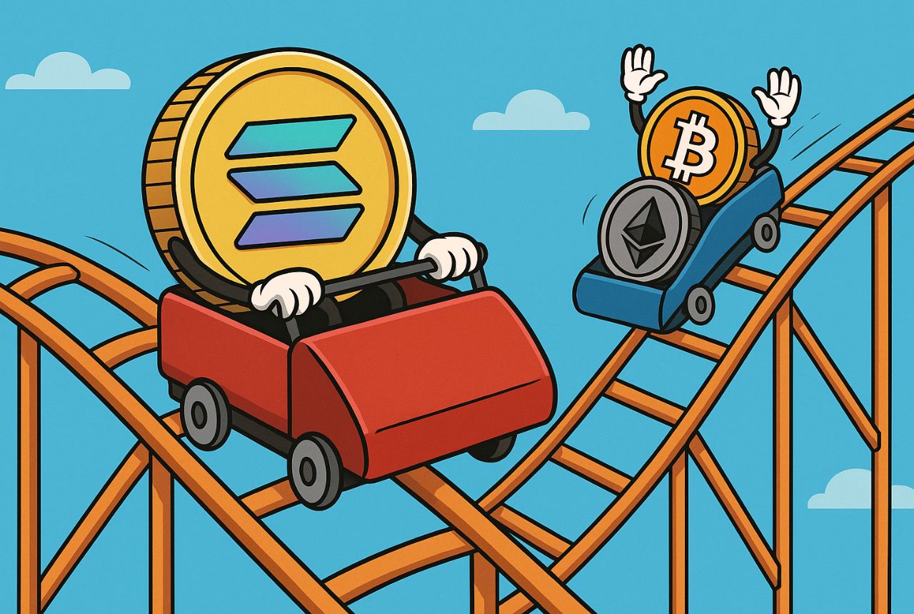 Solana supera a bitcoin y Ethereum en inversión institucional cripto