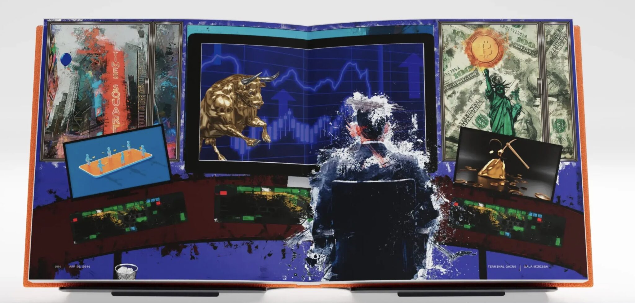 Los artistas españoles de History of Bitcoin, el libro de $4.600