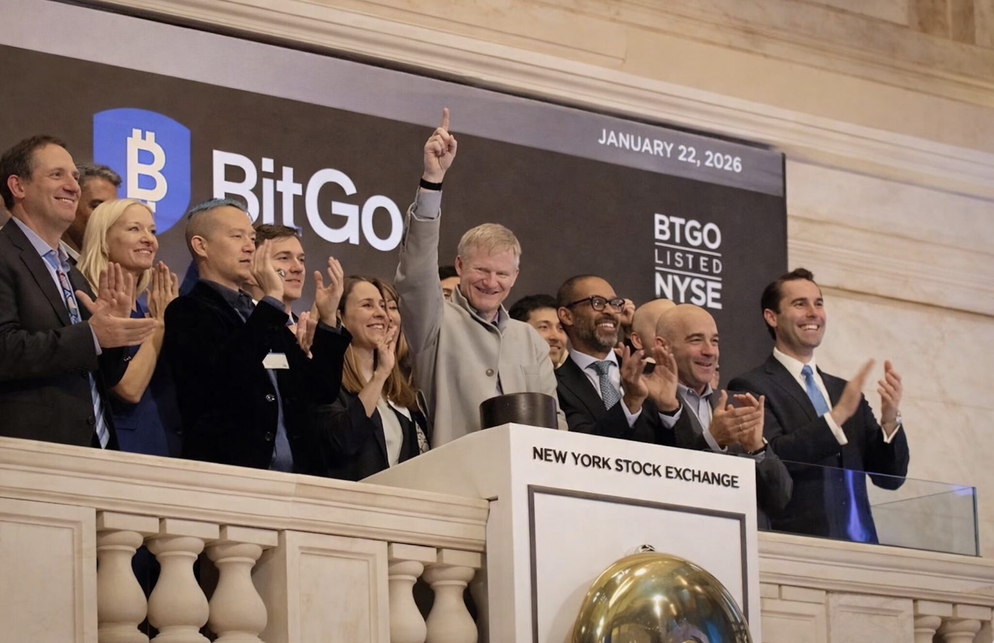 BitGo debuta en Wall Street con una valoración de 2.590 millones de dólares