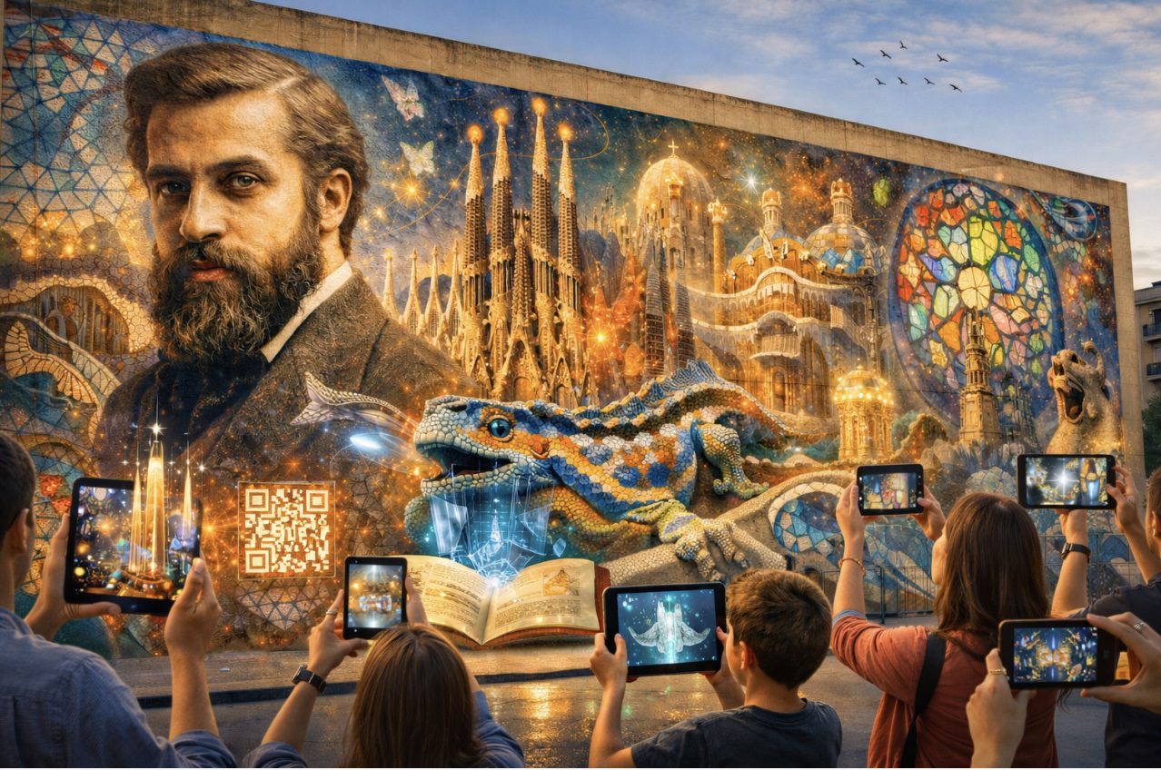 El Gaudí de Reus salta al arte inmersivo con Gala Mirissa