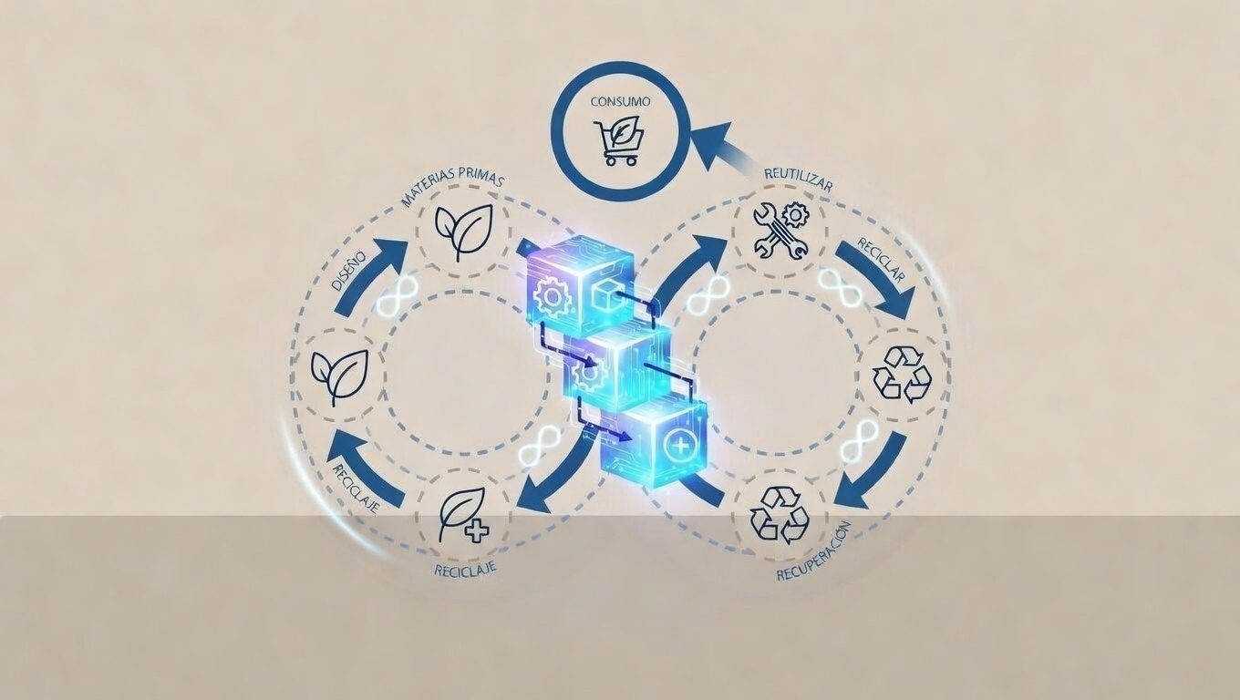 Datos y blockchain, el binomio que definirá la economía circular