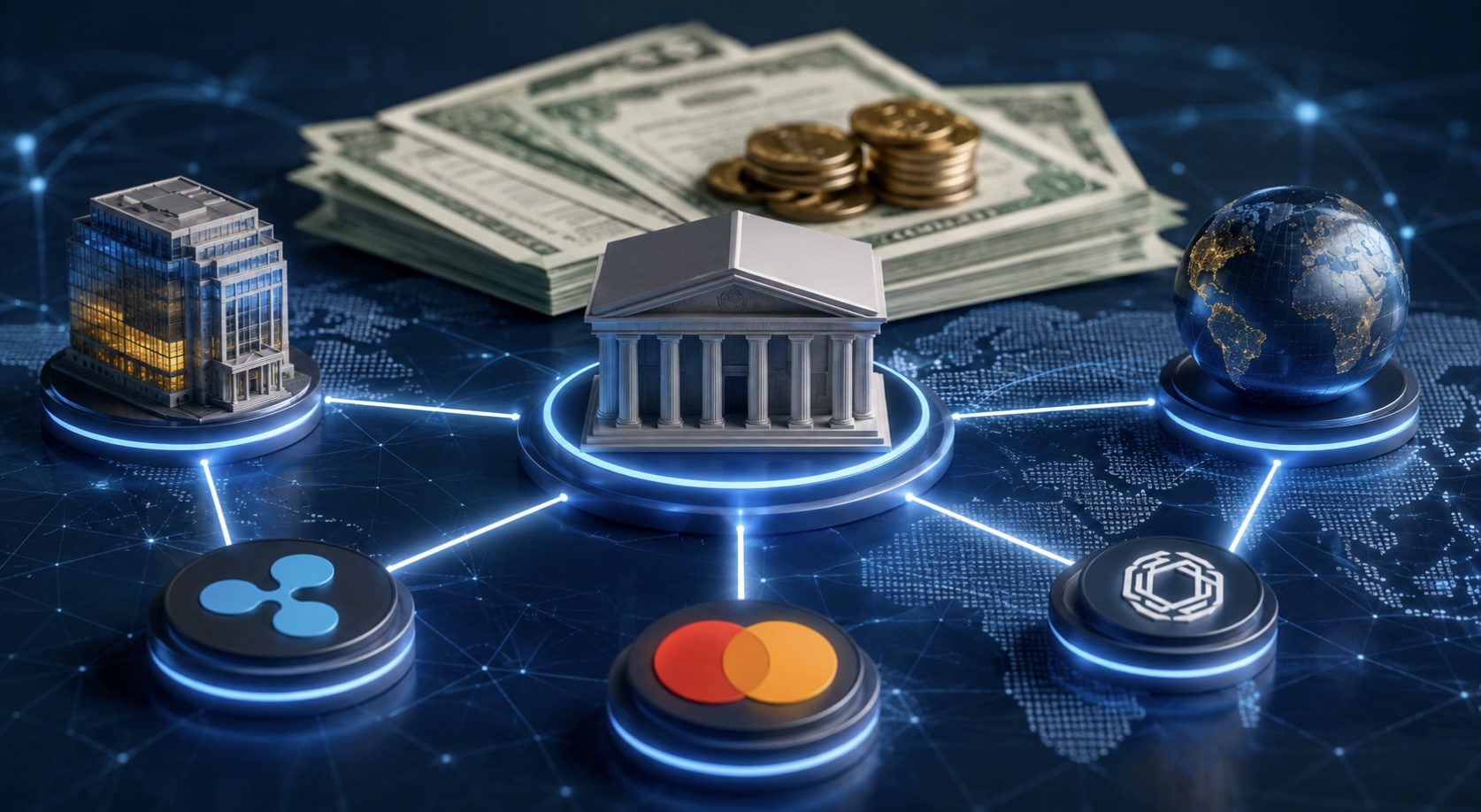 Ondo, JP Morgan, Mastercard y Ripple liquidan bonos del Tesoro tokenizados en tiempo real