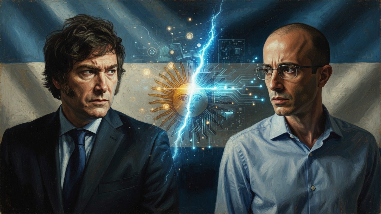Empresas automatizadas: el experimento argentino que enfrenta a Milei con Harari