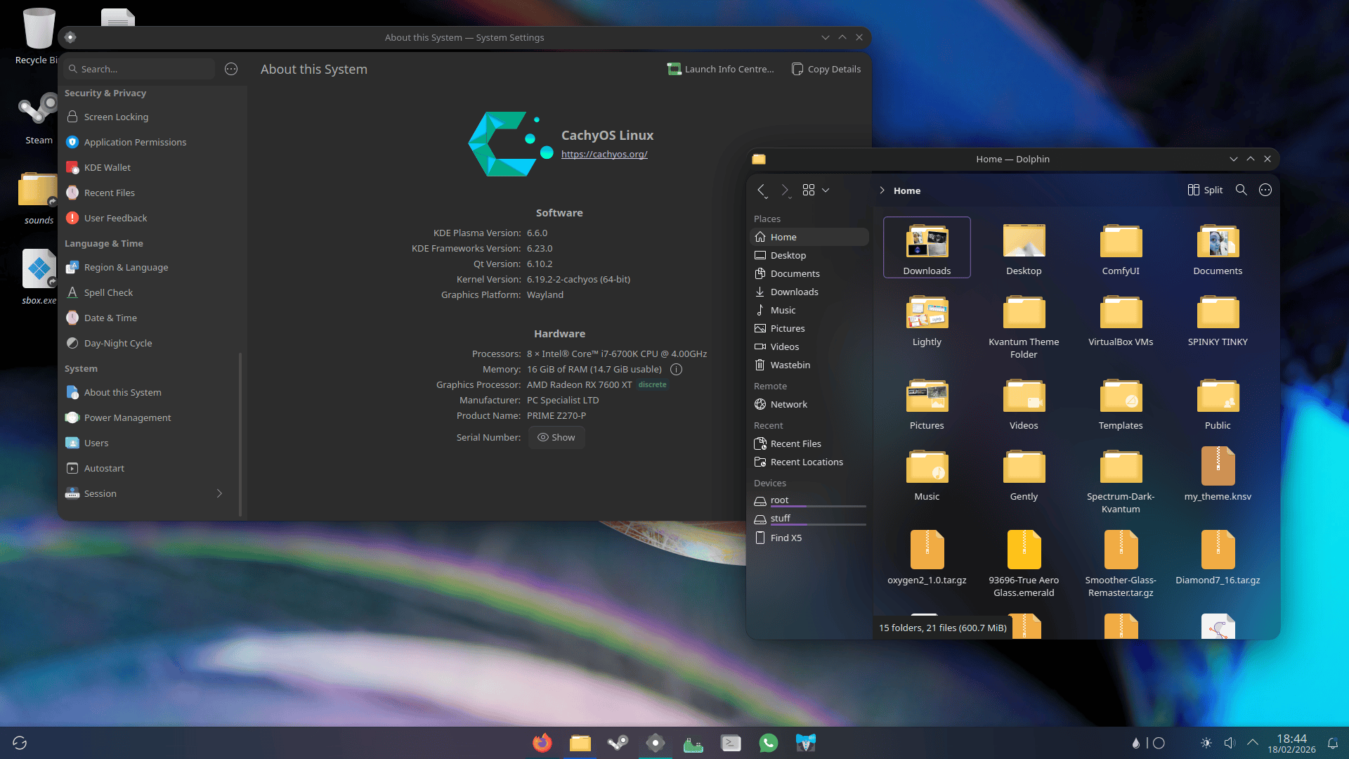 Con más de 30 años de desarrollo sobre sus hombros, el escritorio actual de KDE Plasma es quizás uno de los más personalizables y visualmente placenteros que existen en el mundo del software libre