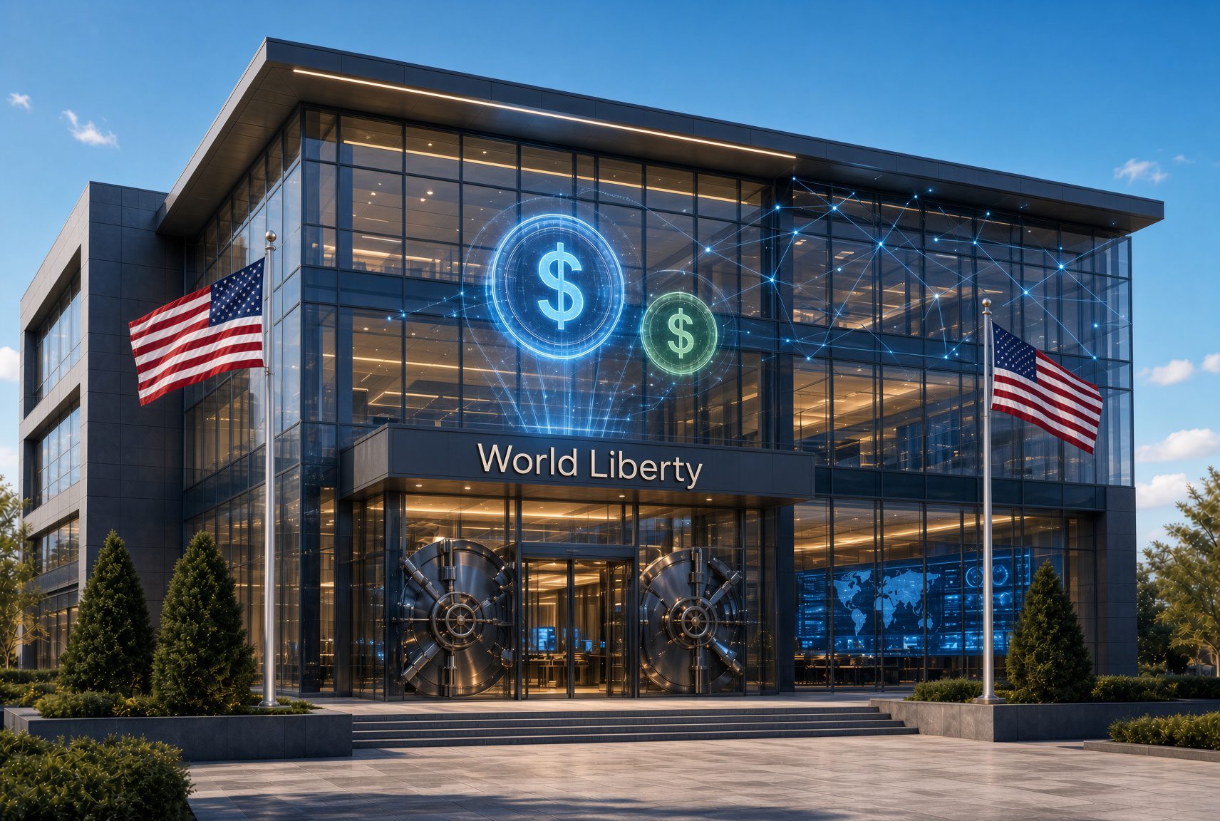 World Liberty, vinculada a Trump, recibe luz verde para crear un banco