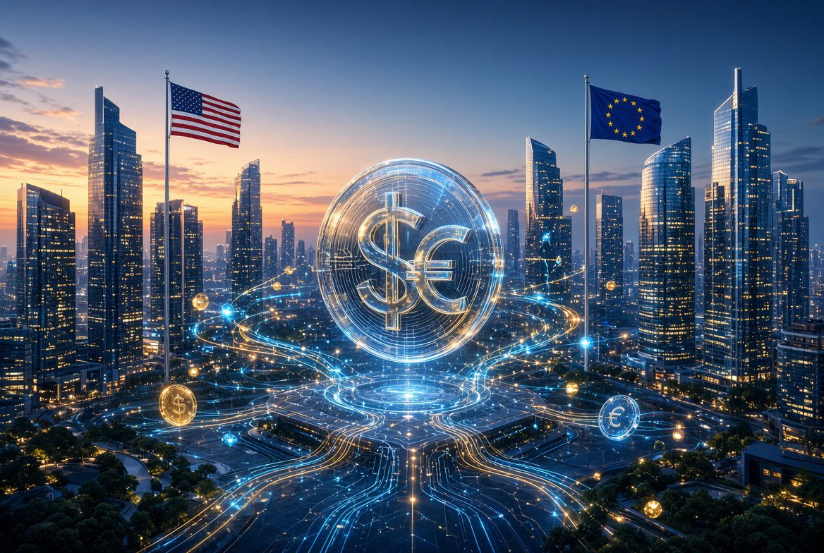 Santander, BBVA y otros 19 grandes bancos se unen para emitir stablecoins