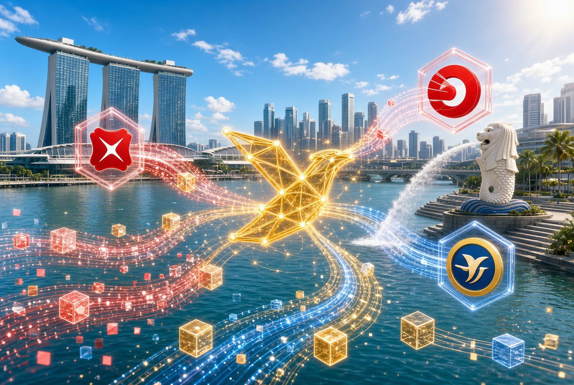 Swift conecta por primera vez depósitos tokenizados de tres grandes bancos de Singapur